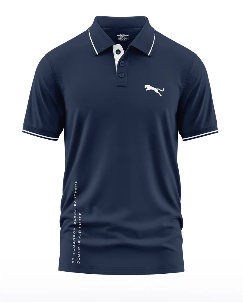 Black Panthers Polo Collar T-Shirt – AddysForMen®️