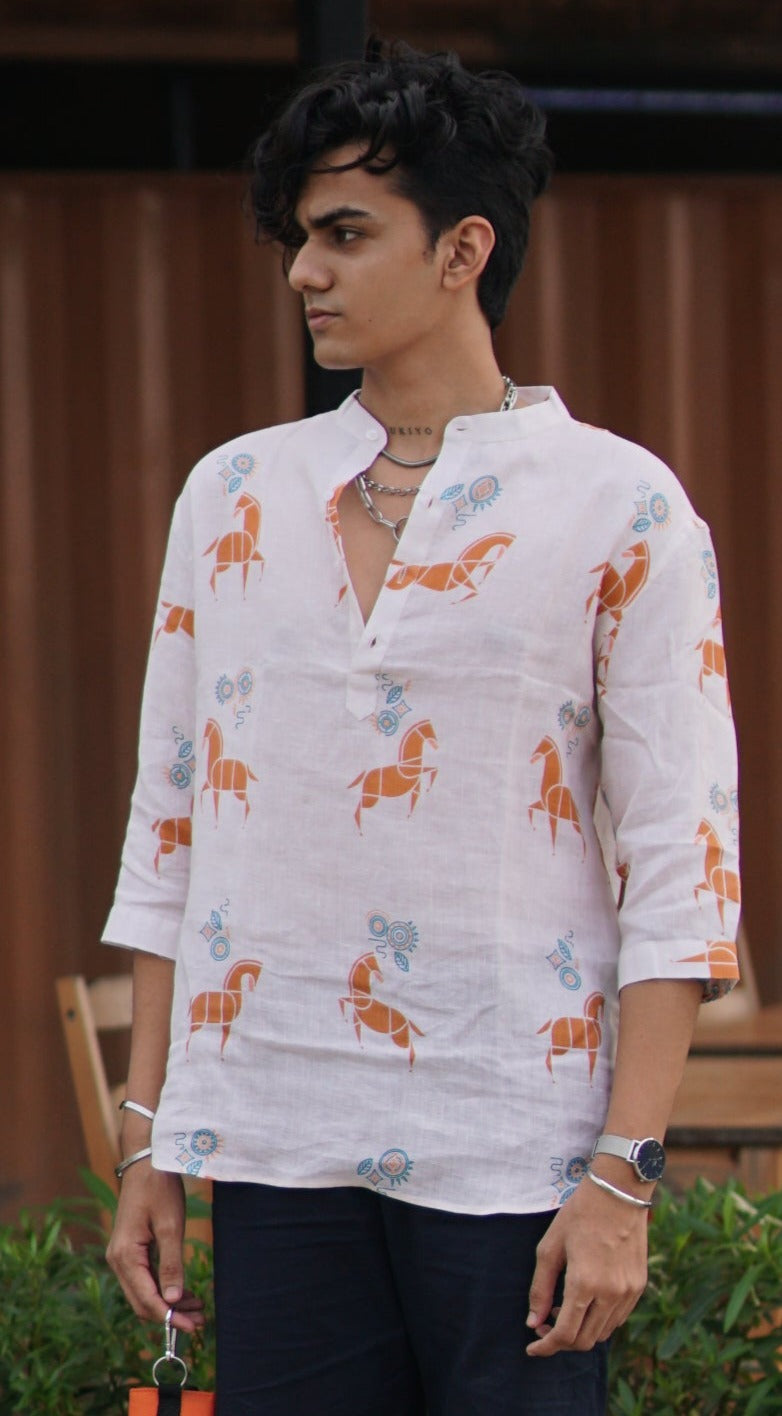 Bestial Stear (Pure Linen Shirt) - Addys®️