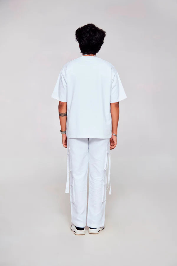 Human Tapestry :(Oversize Linen T-Shirt) – Addys®️